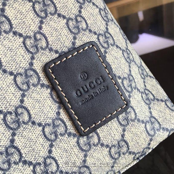 GUCCI 古馳男包 新款 854361 Gucci專用進口雙G防水料配頭層牛皮 大號 男士手提包